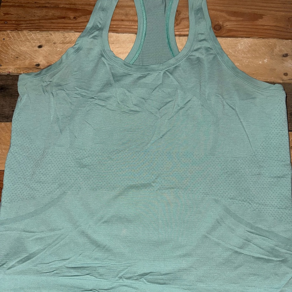 Lululemon Athletica Light Green Tank Top